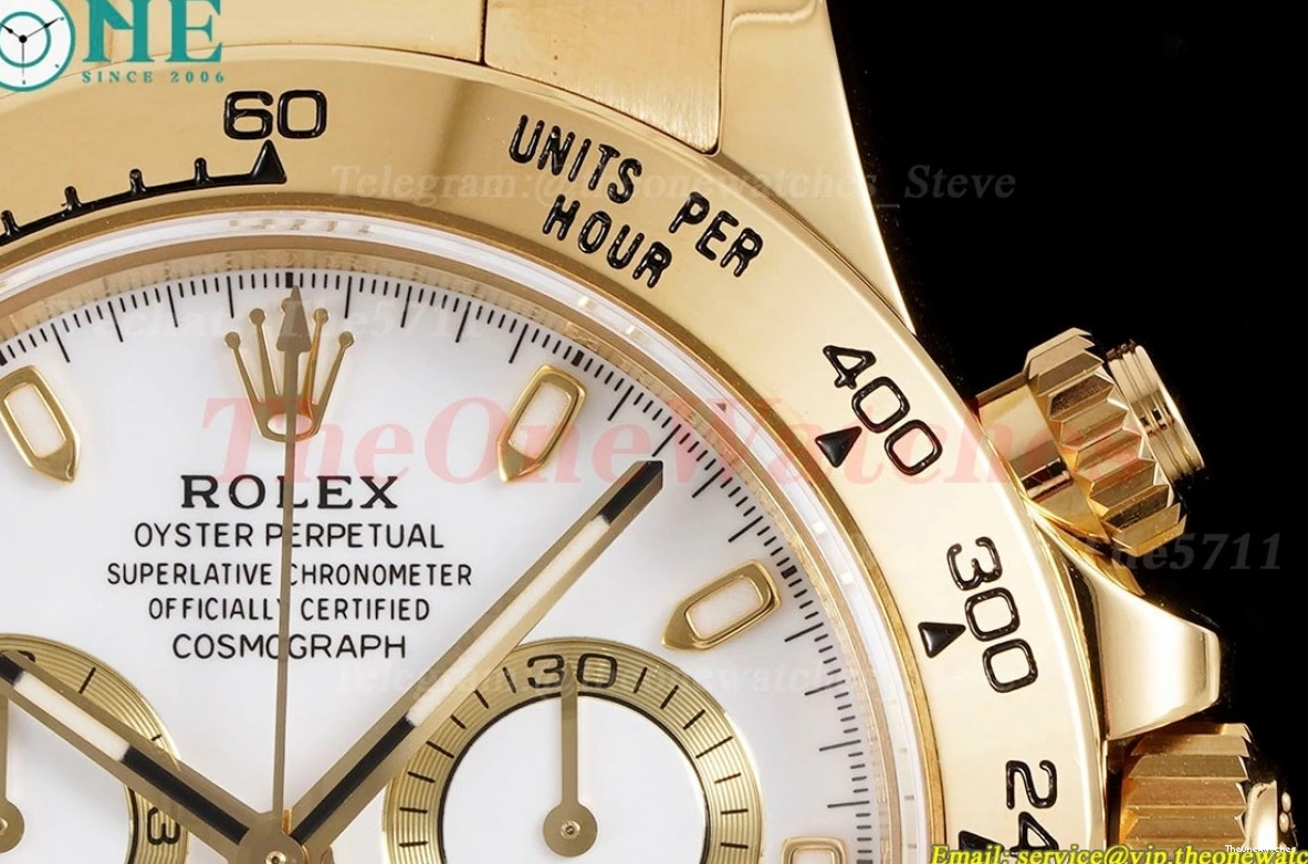 White KING 116508 40mm Daytona Stk YG YG SA4130 0112